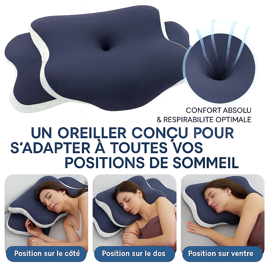 Oreiller à mémoire de forme Alynea