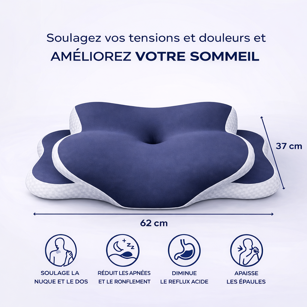 Oreiller à mémoire de forme Alynea