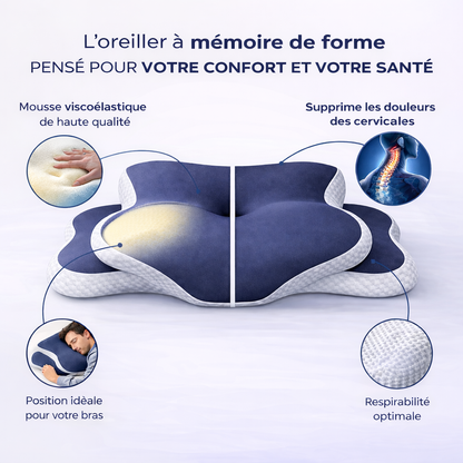 Oreiller à mémoire de forme Alynea
